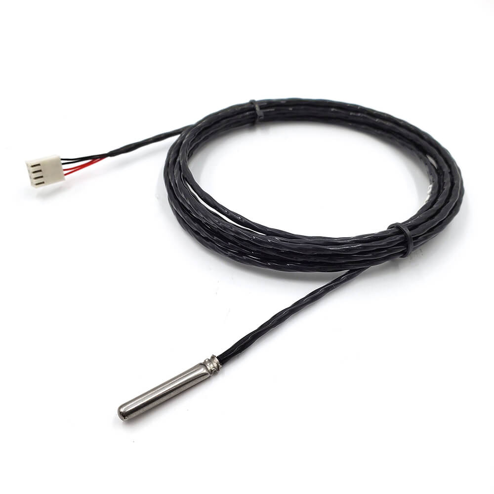 4-проводной датчик температуры PT100 с кабелем из ПТФЭ
